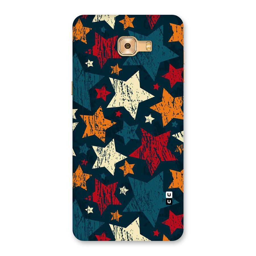 Rugged Star Design Back Case for Galaxy C9 Pro