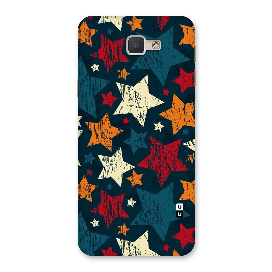 Rugged Star Design Back Case for Galaxy J5 Prime
