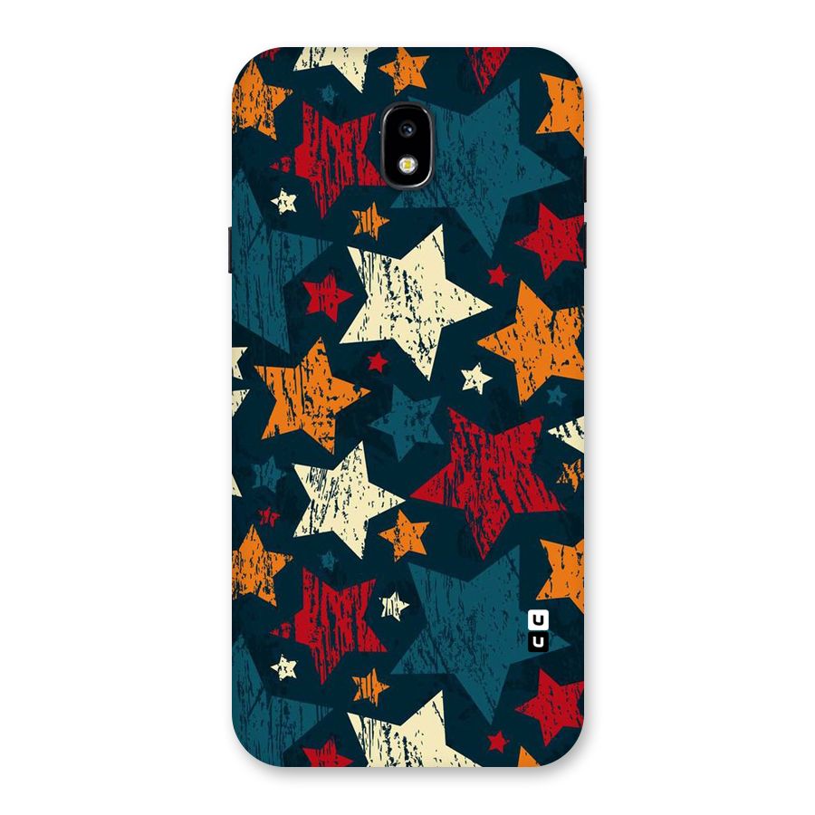 Rugged Star Design Back Case for Galaxy J7 Pro