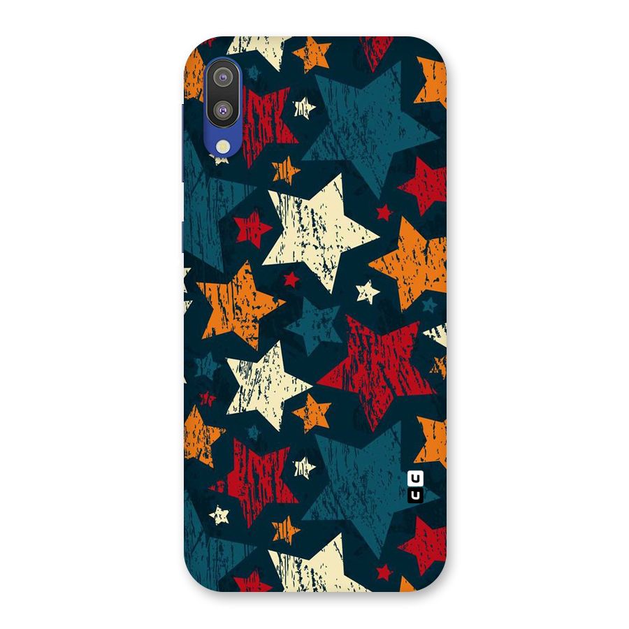 Rugged Star Design Back Case for Galaxy M10