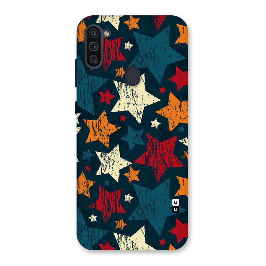 Rugged Star Design Back Case for Galaxy M11