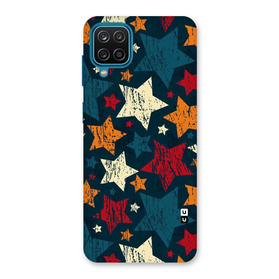 Rugged Star Design Back Case for Galaxy M12
