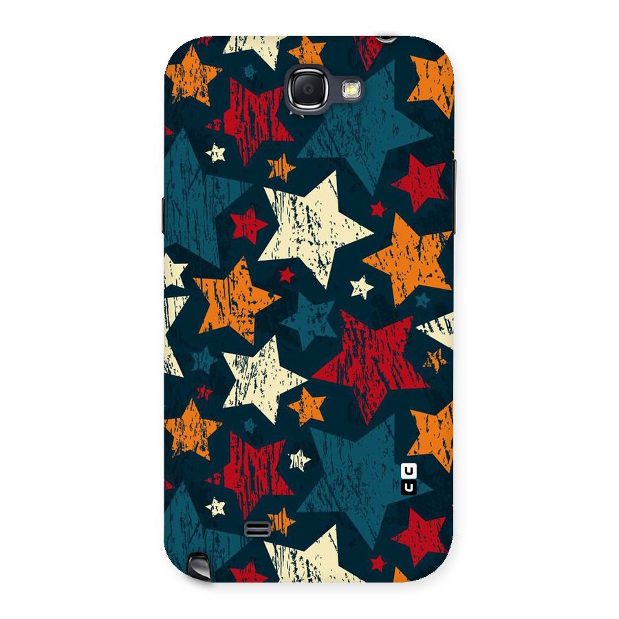 Rugged Star Design Back Case for Galaxy Note 2