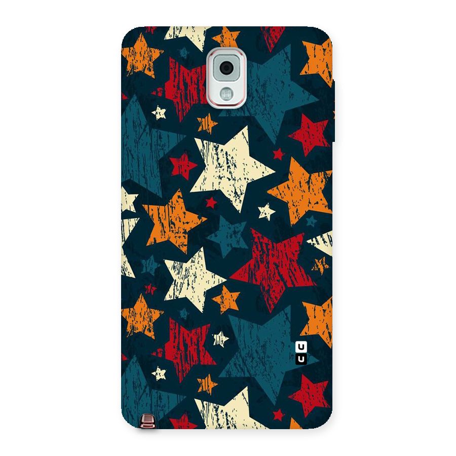 Rugged Star Design Back Case for Galaxy Note 3