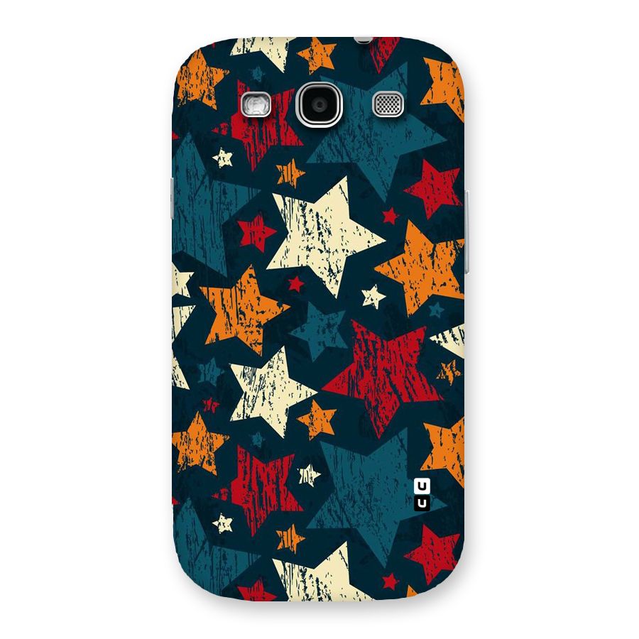Rugged Star Design Back Case for Galaxy S3