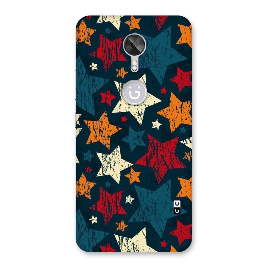 Rugged Star Design Back Case for Gionee A1