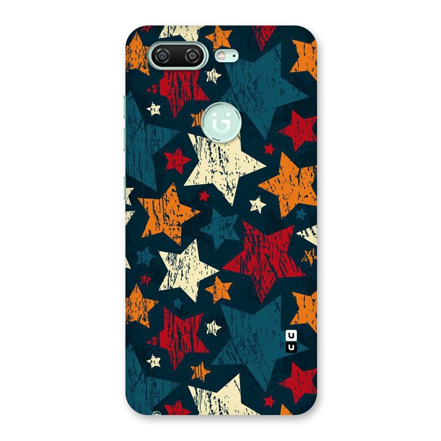 Rugged Star Design Back Case for Gionee S10