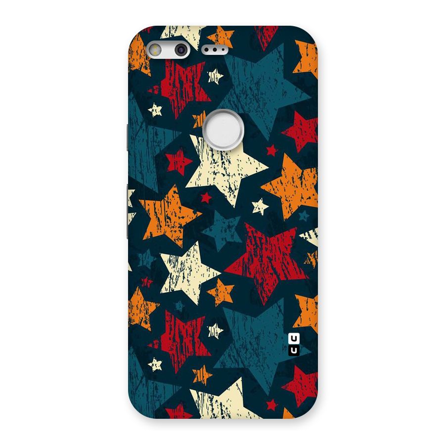 Rugged Star Design Back Case for Google Pixel