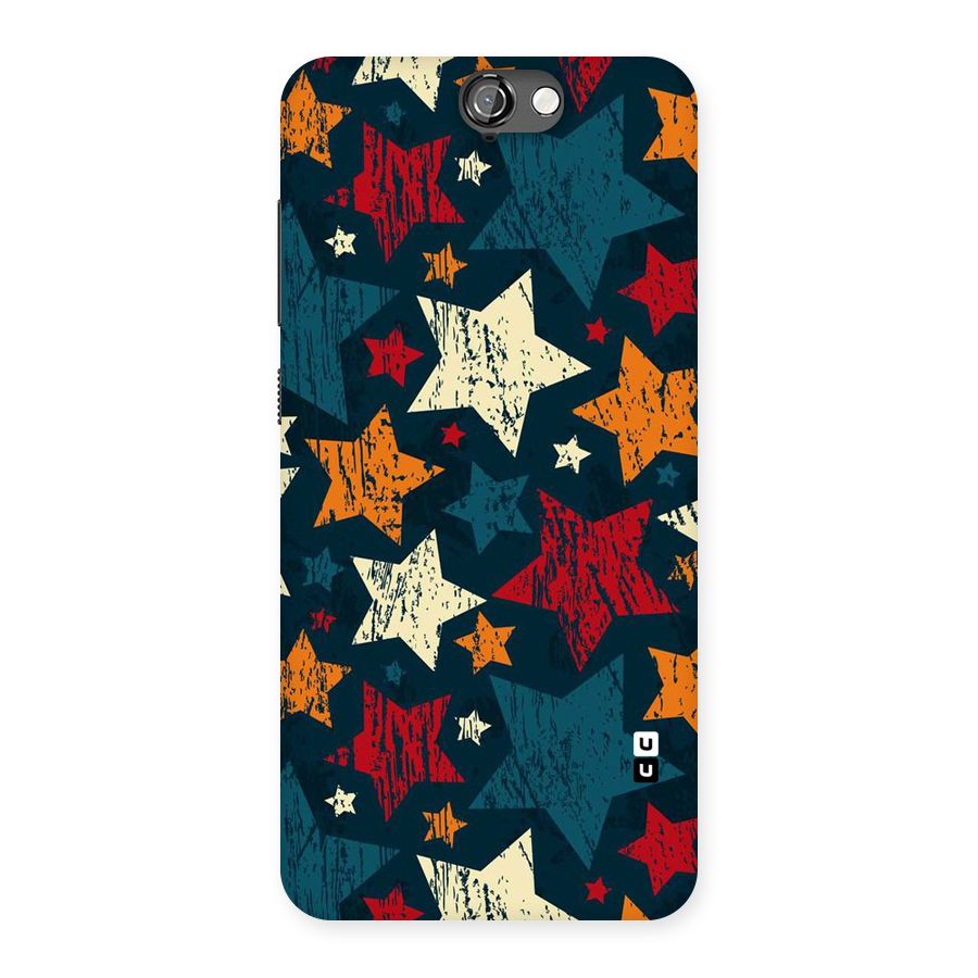 Rugged Star Design Back Case for HTC One A9
