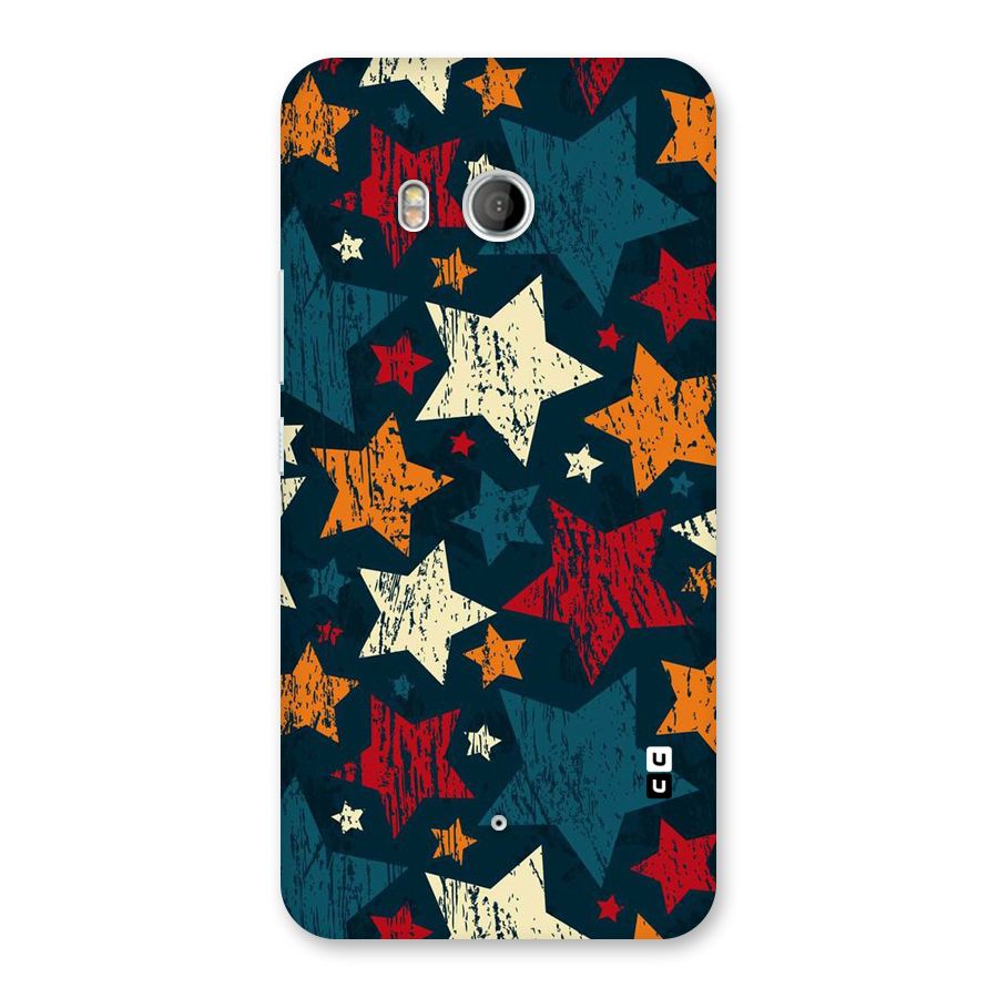 Rugged Star Design Back Case for HTC U11
