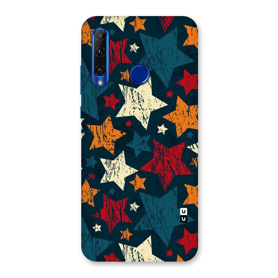 Rugged Star Design Back Case for Honor 20i