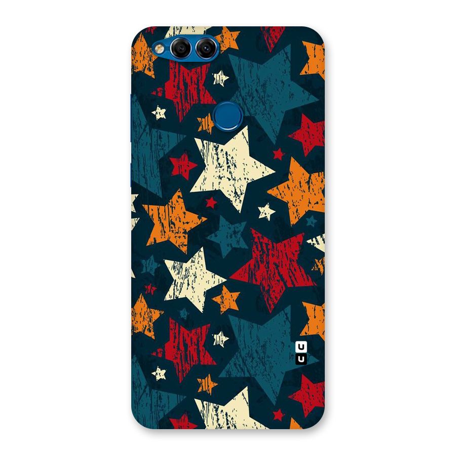 Rugged Star Design Back Case for Honor 7X