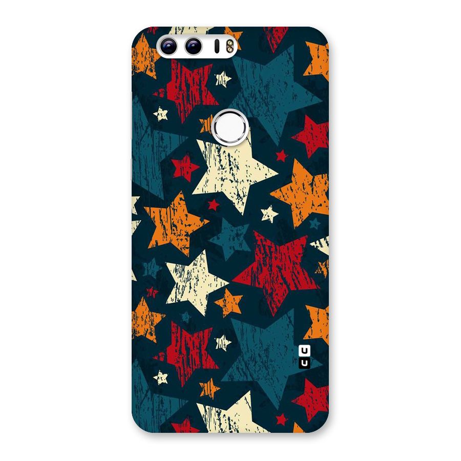 Rugged Star Design Back Case for Honor 8