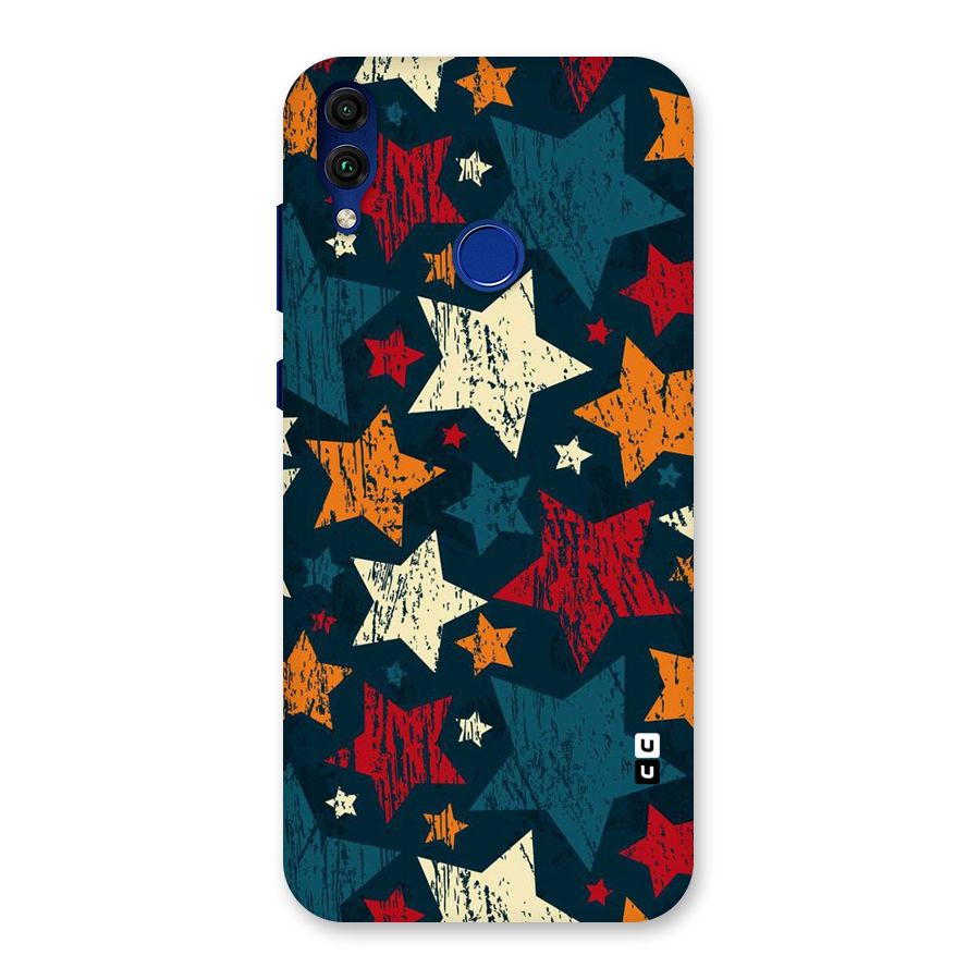 Rugged Star Design Back Case for Honor 8C