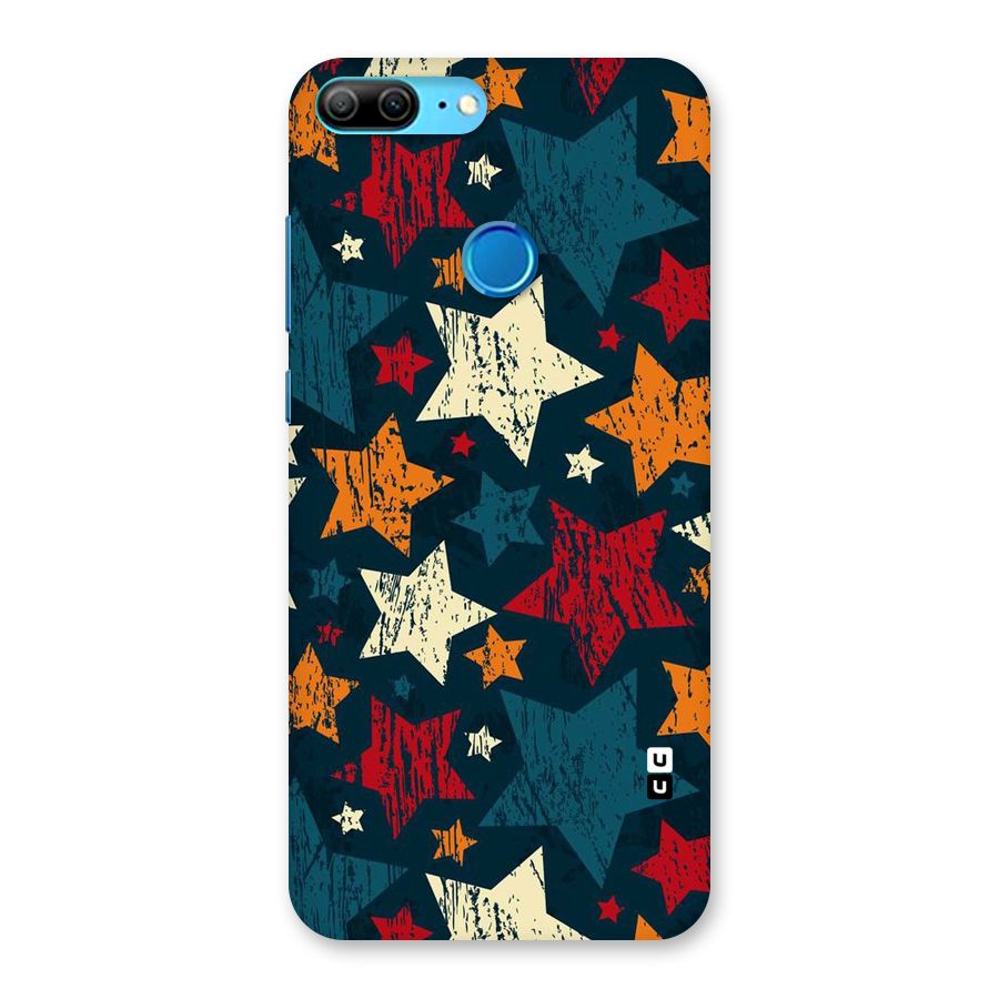 Rugged Star Design Back Case for Honor 9 Lite