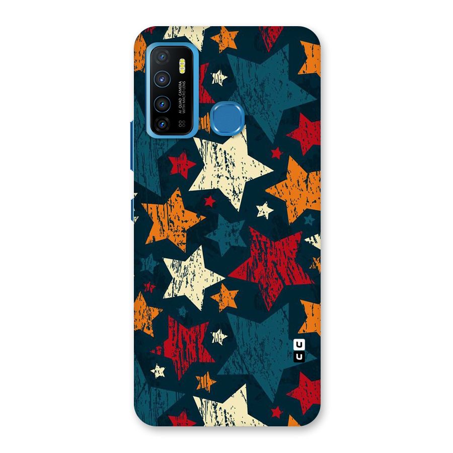 Rugged Star Design Back Case for Infinix Hot 9