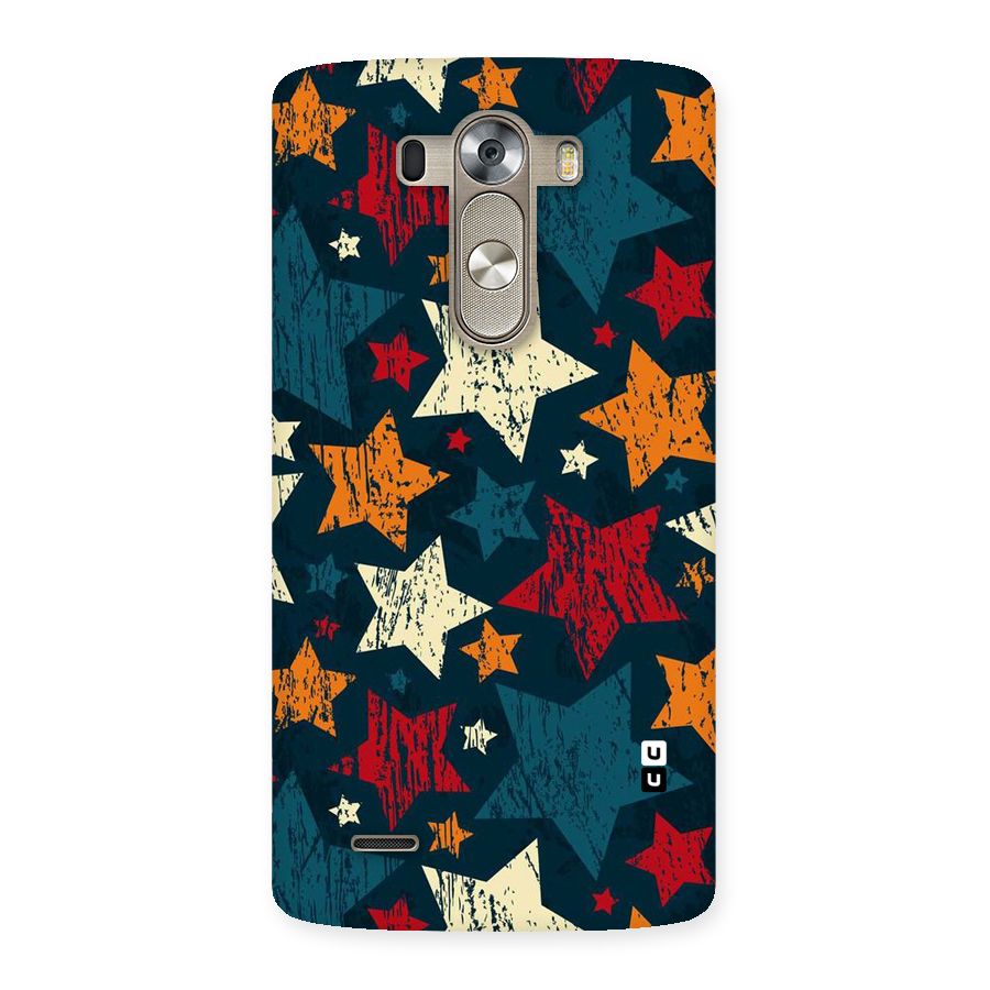 Rugged Star Design Back Case for LG G3