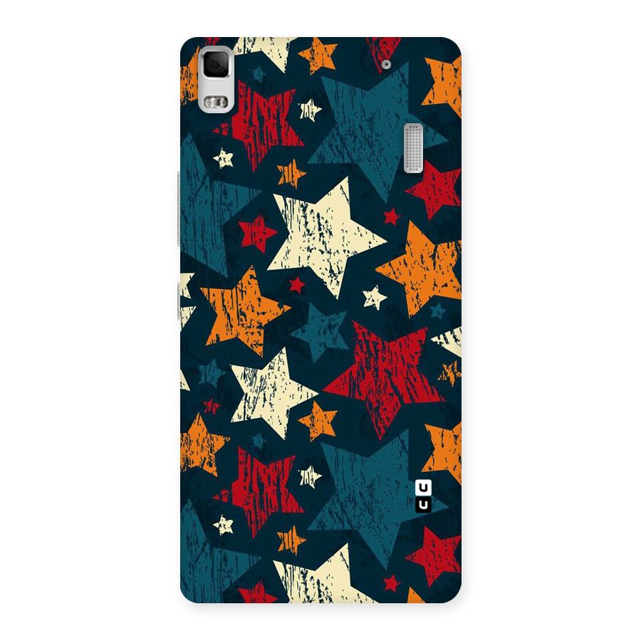 Rugged Star Design Back Case for Lenovo A7000