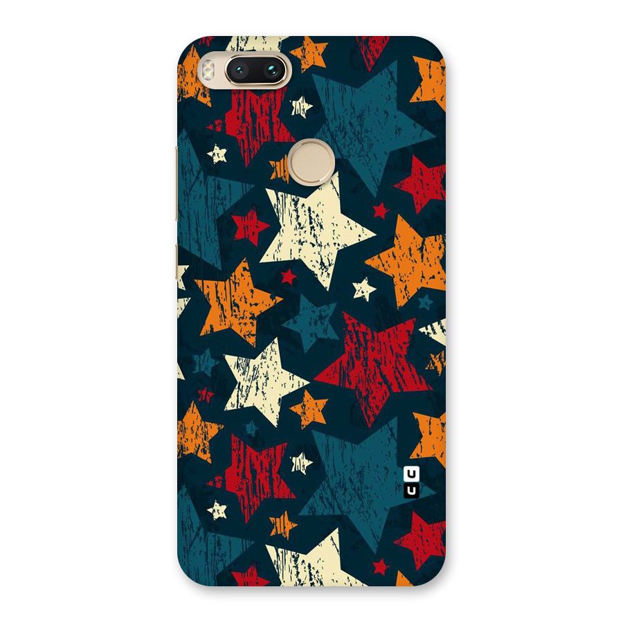 Rugged Star Design Back Case for Mi A1