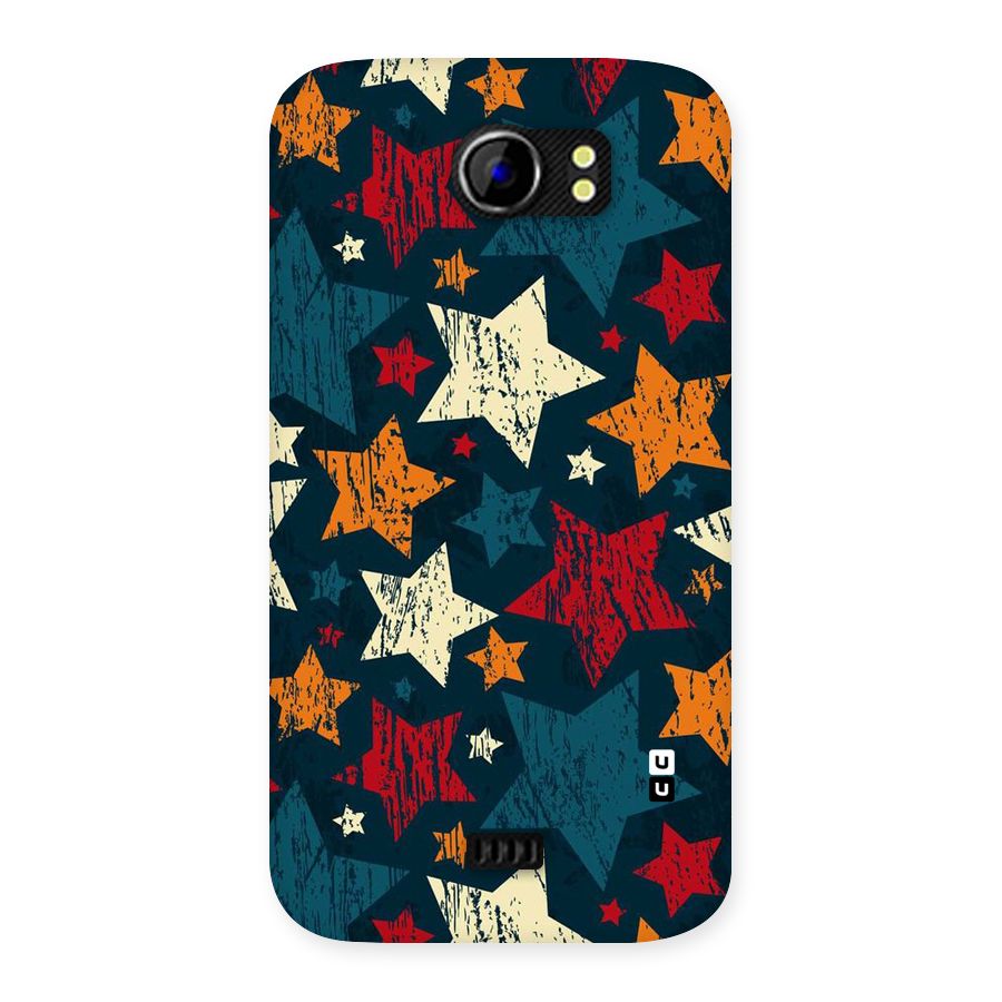 Rugged Star Design Back Case for Micromax Canvas 2 A110