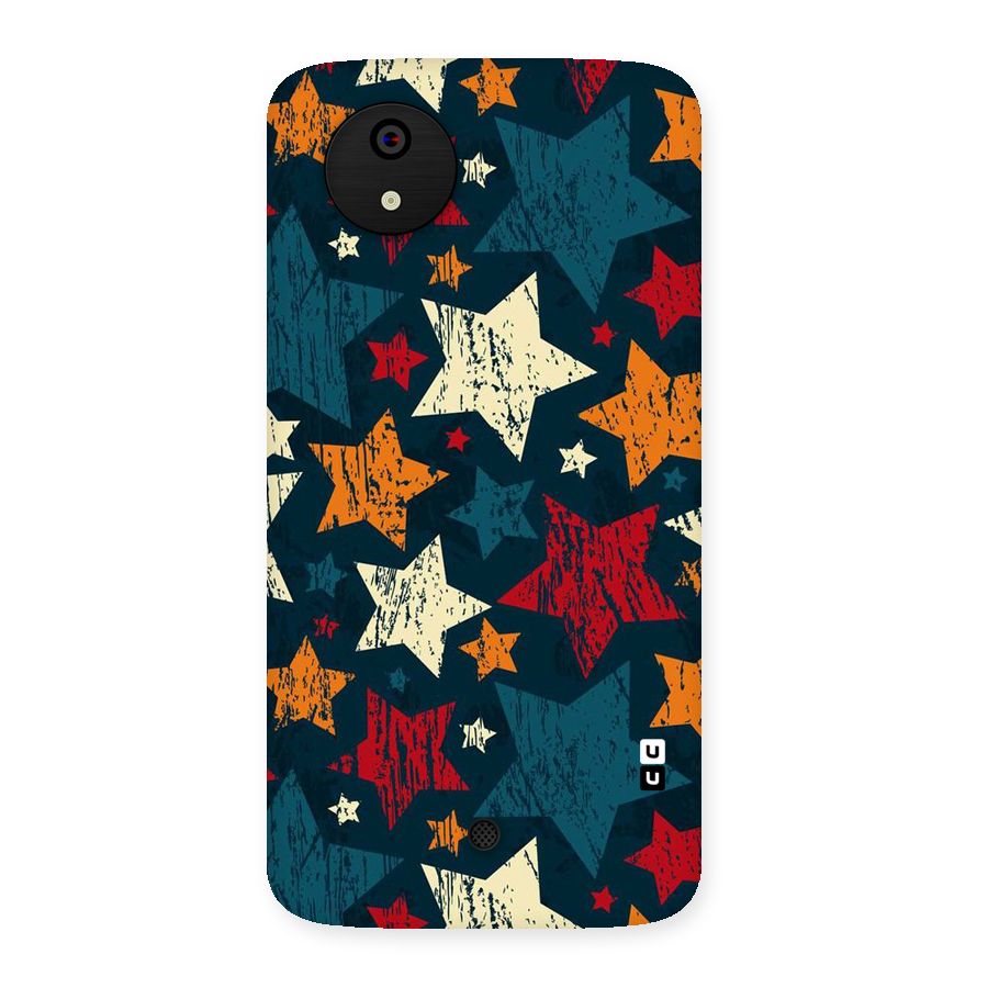Rugged Star Design Back Case for Micromax Canvas A1