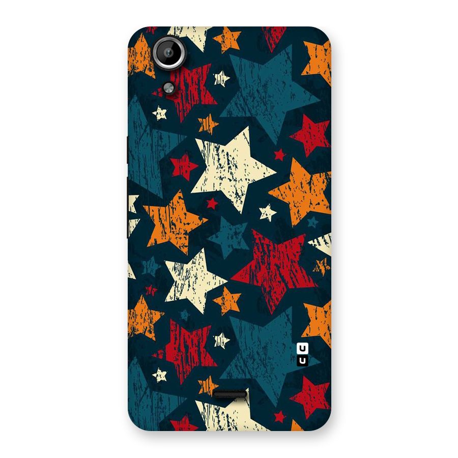 Rugged Star Design Back Case for Micromax Canvas Selfie Lens Q345