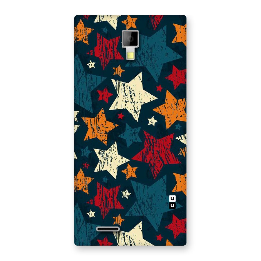 Rugged Star Design Back Case for Micromax Canvas Xpress A99