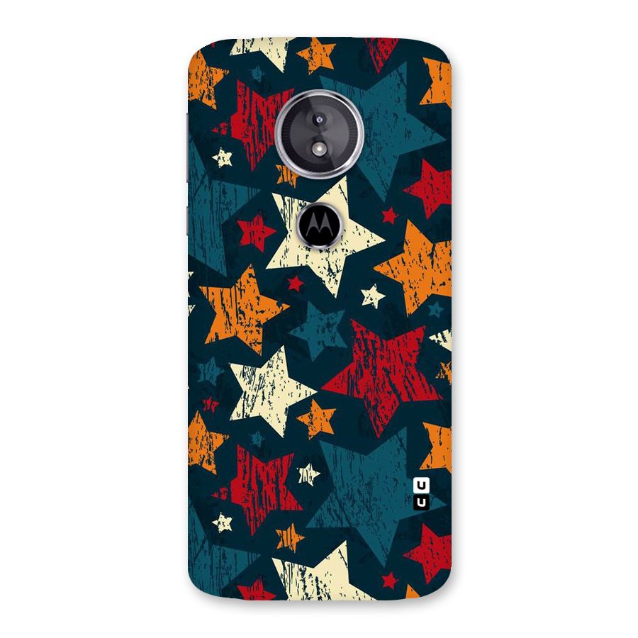 Rugged Star Design Back Case for Moto E5