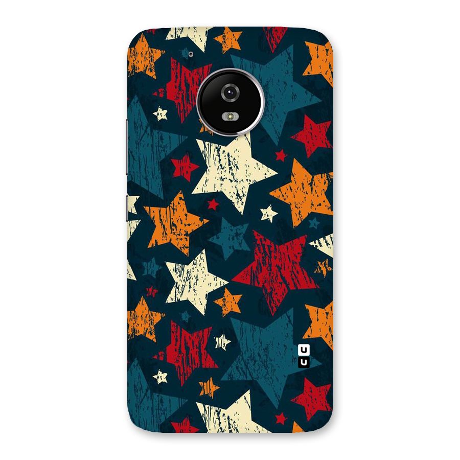 Rugged Star Design Back Case for Moto G5
