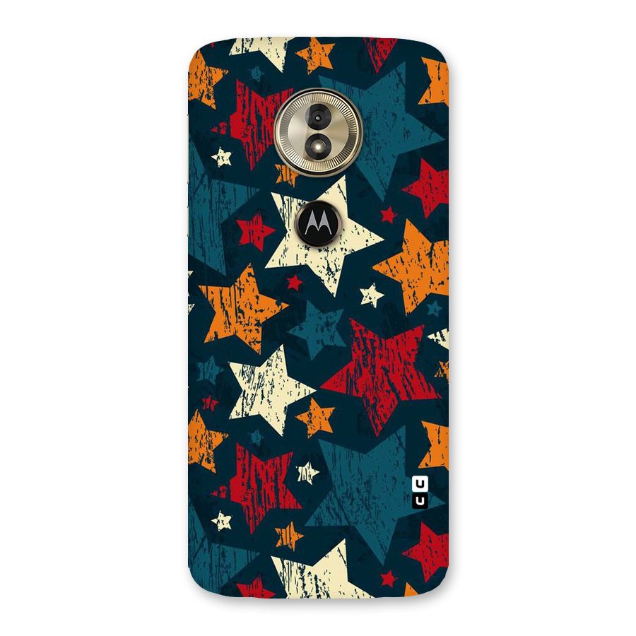 Rugged Star Design Back Case for Moto G6 Play