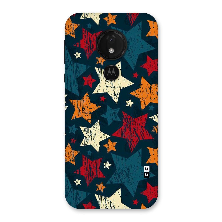 Rugged Star Design Back Case for Moto G7 Power