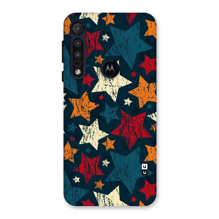 Rugged Star Design Back Case for Motorola One Macro
