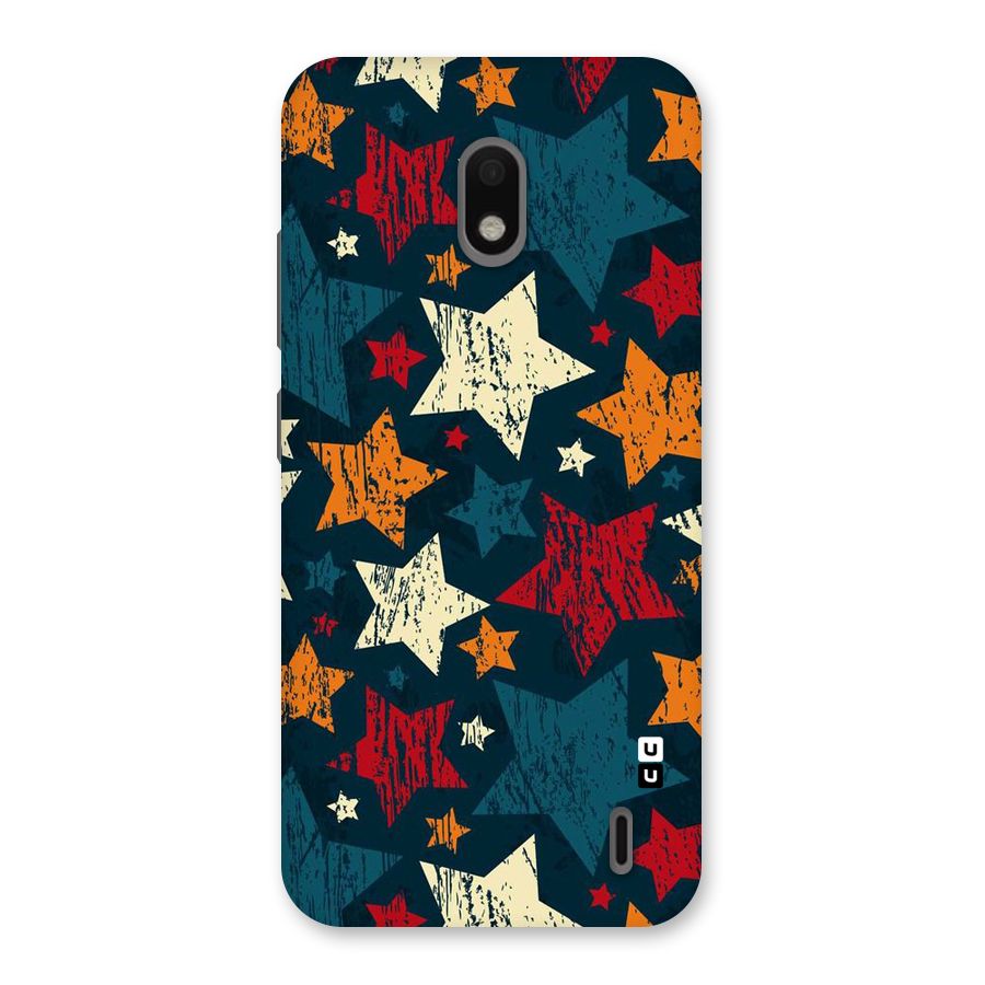 Rugged Star Design Back Case for Nokia 2.2