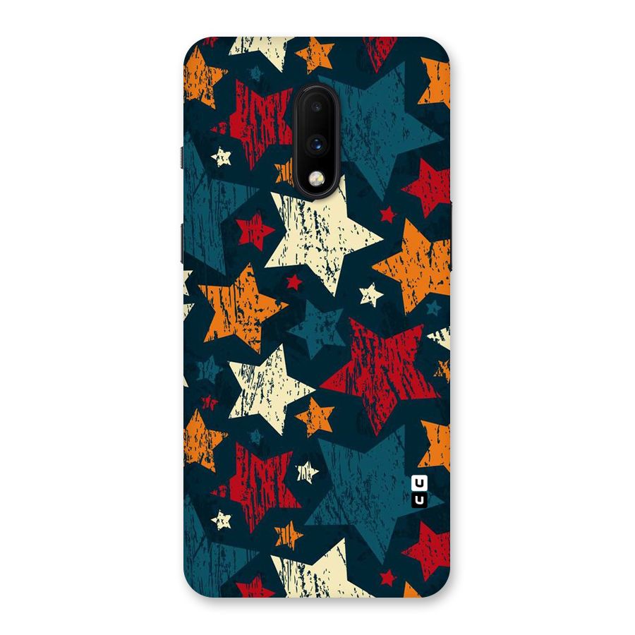 Rugged Star Design Back Case for OnePlus 7