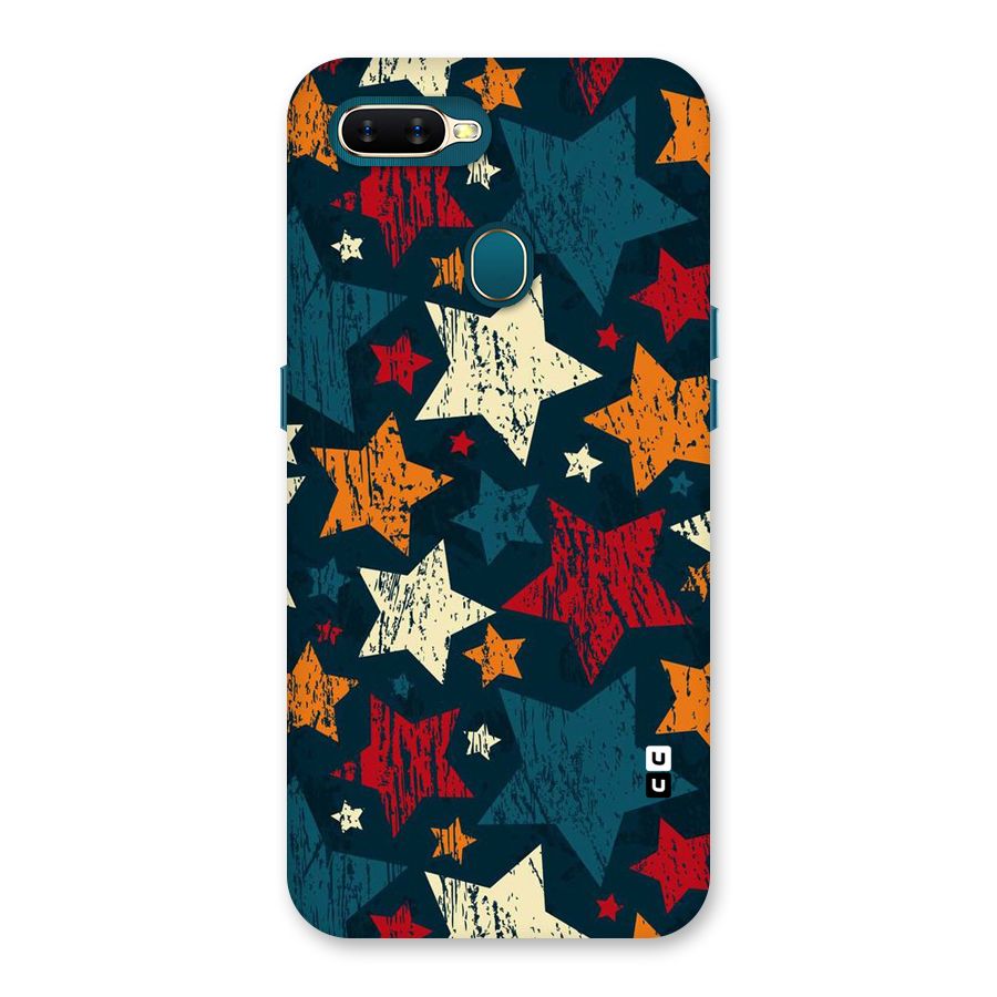 Rugged Star Design Back Case for Oppo A11k