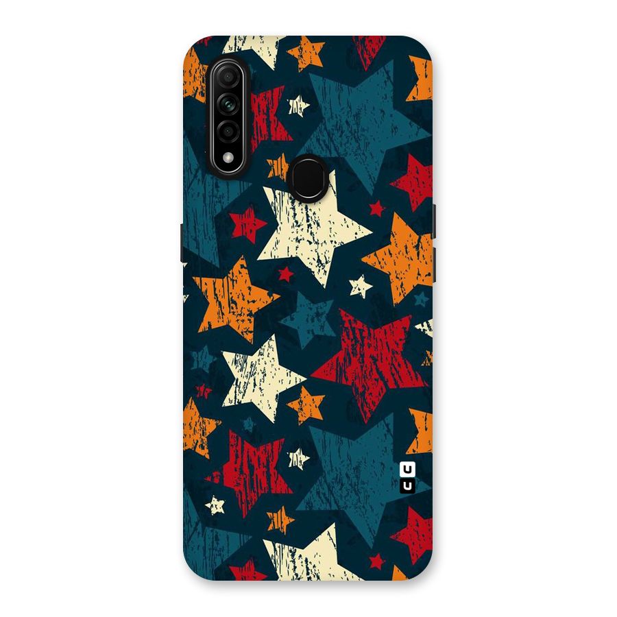 Rugged Star Design Back Case for Oppo A31