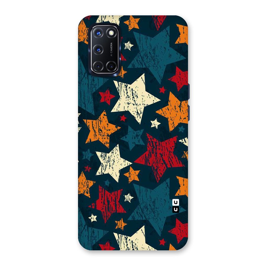 Rugged Star Design Back Case for Oppo A52