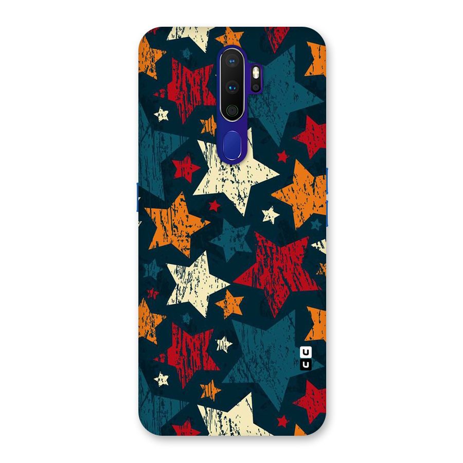 Rugged Star Design Back Case for Oppo A9 (2020)
