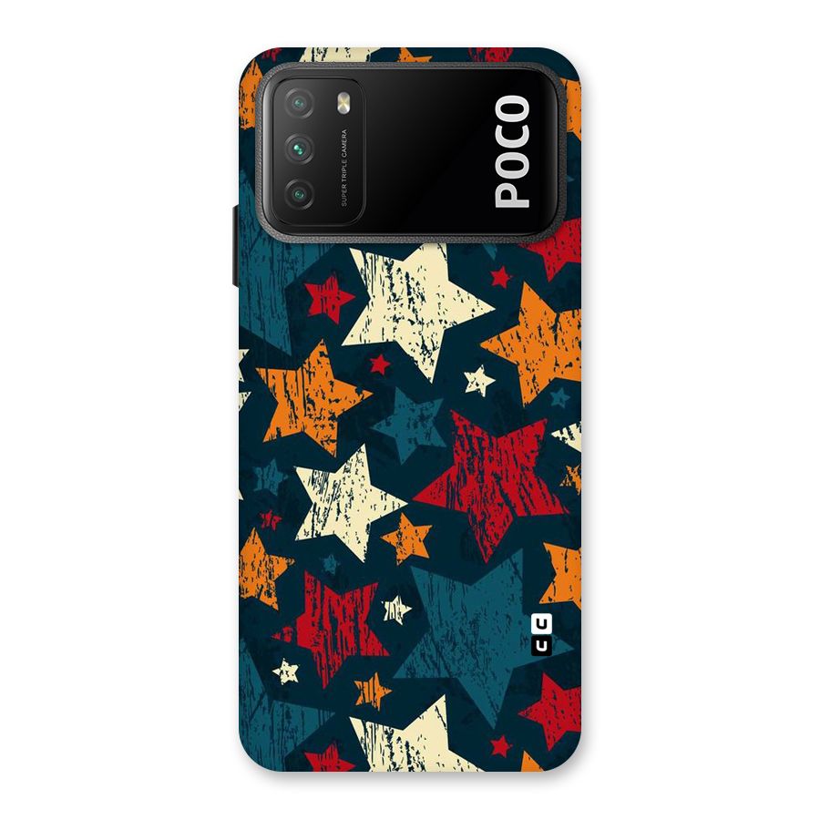 Rugged Star Design Back Case for Poco M3