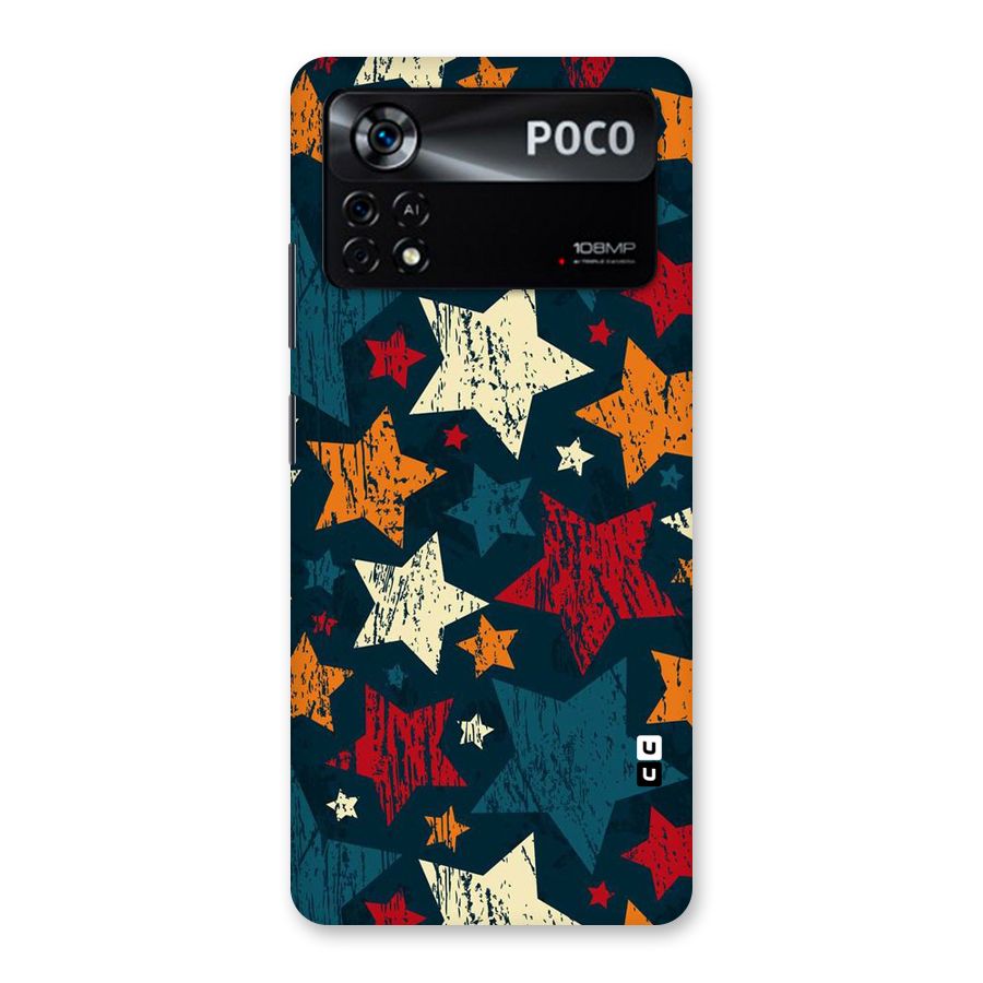 Rugged Star Design Back Case for Poco X4 Pro 5G