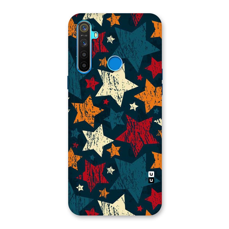 Rugged Star Design Back Case for Realme 5