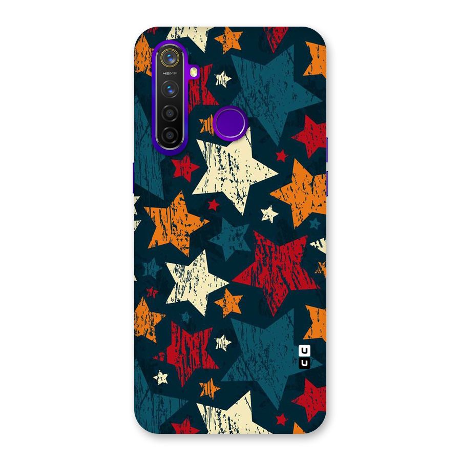 Rugged Star Design Back Case for Realme 5 Pro