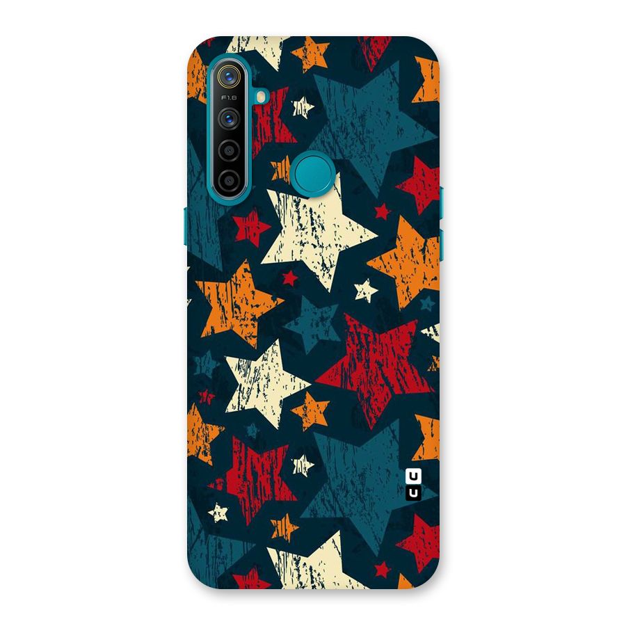 Rugged Star Design Back Case for Realme 5i