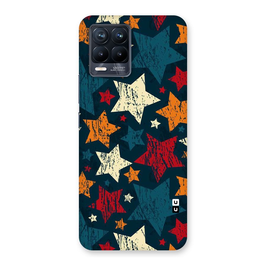 Rugged Star Design Back Case for Realme 8 Pro