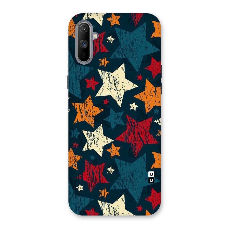 Rugged Star Design Back Case for Realme C3
