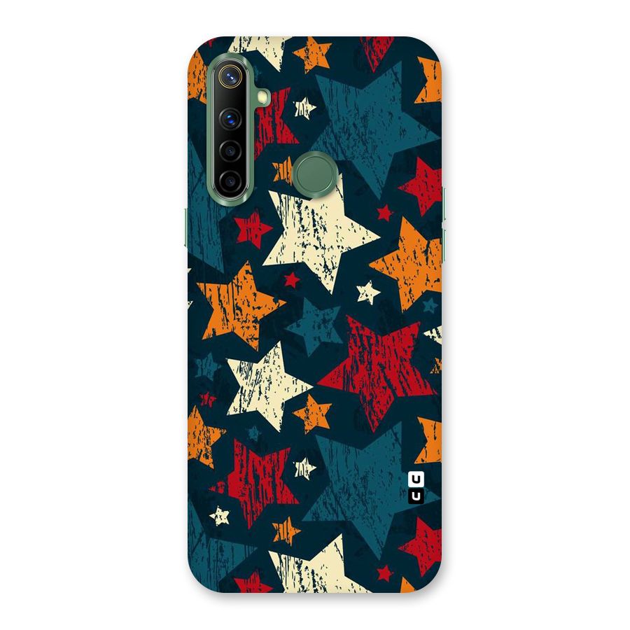 Rugged Star Design Back Case for Realme Narzo 10