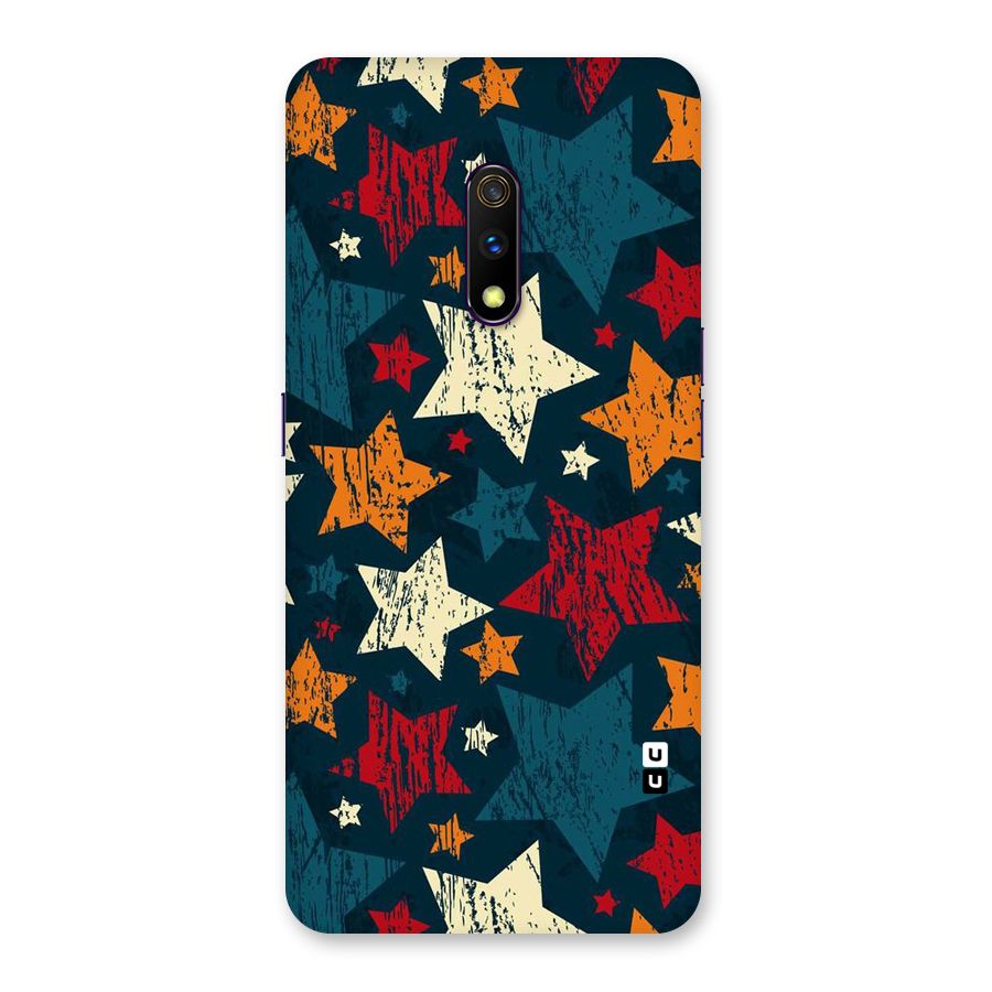 Rugged Star Design Back Case for Realme X