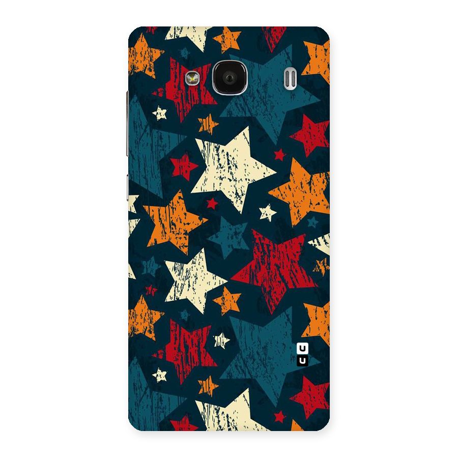 Rugged Star Design Back Case for Redmi 2 Prime