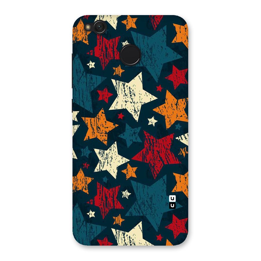 Rugged Star Design Back Case for Redmi 4