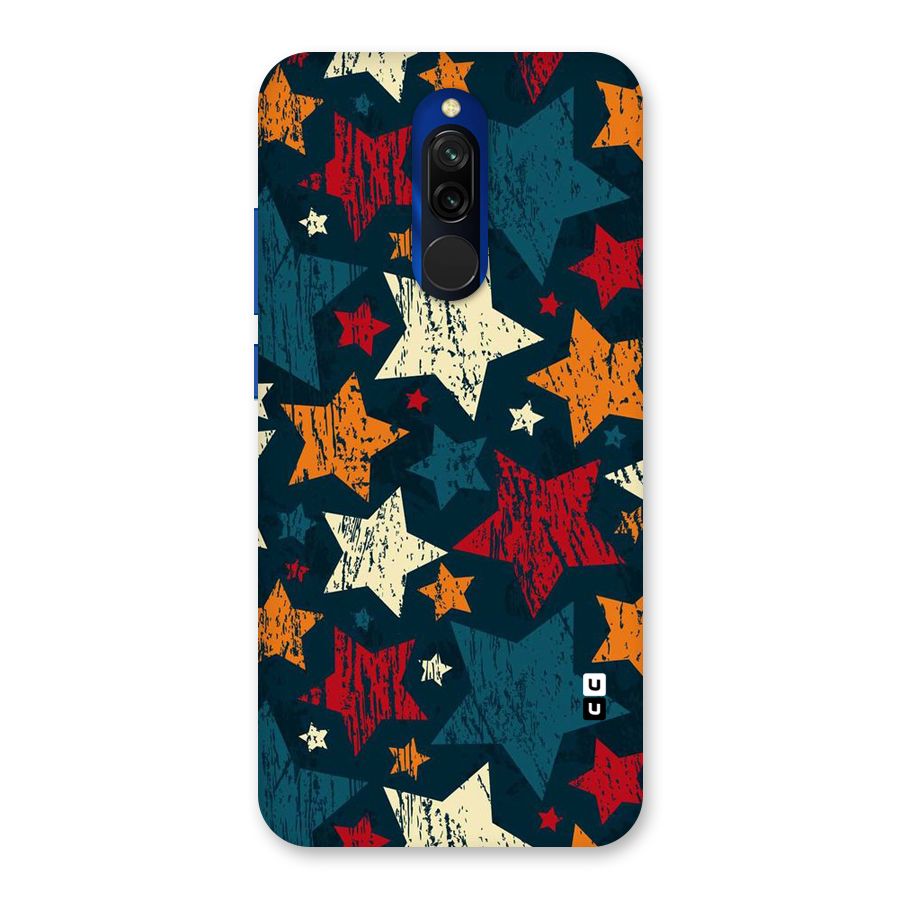 Rugged Star Design Back Case for Redmi 8